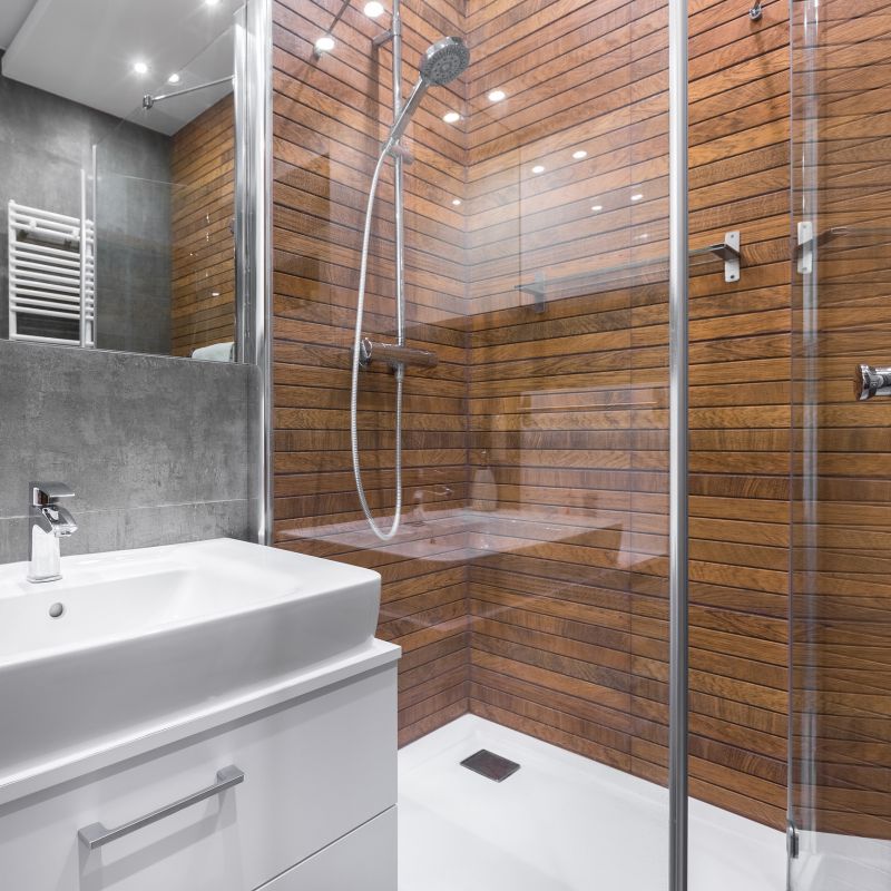 Clean and Modern Shower